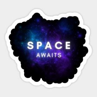 Space Awaits 02 Sticker